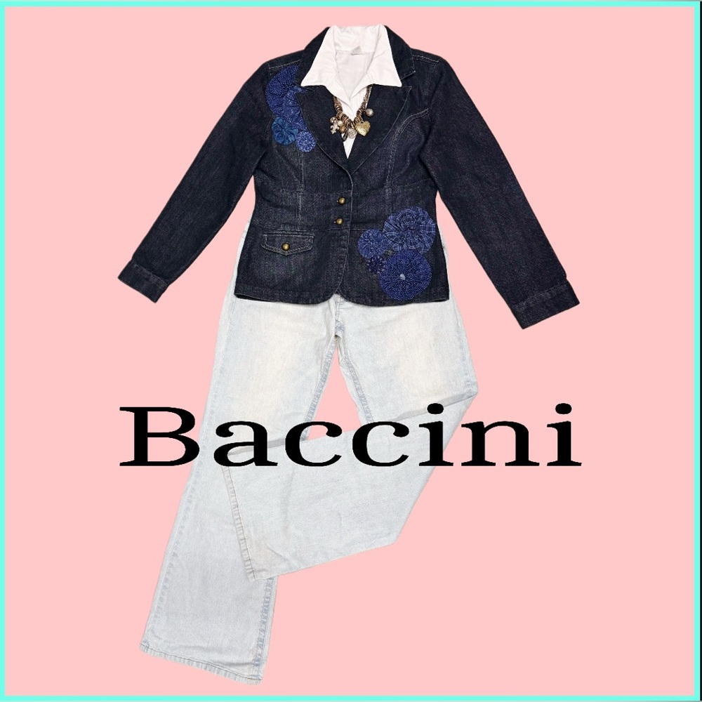 Baccini Dark Denim Jacket
